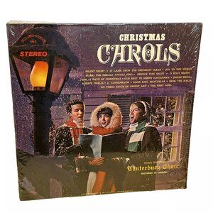 Canterbury Choir Christmas Carols (Vinyl, 1970) Alshire XM-2-B VG+ LP Record